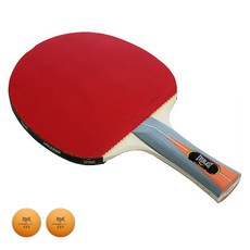 EVERLAST X-2.0桌球拍+桌球 2入, 混色