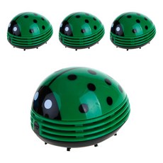 瓢蟲造型迷你吸塵器, 綠色, 4個