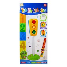 파파토이즈 교통 신호 완구세트, 혼합 색상, 1개