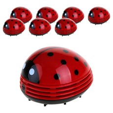 可愛造型橡皮擦削迷你吸塵器 il-0501 8入, il-0501（紅色）