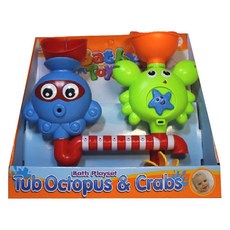 章魚蟹沐浴玩具, 混色