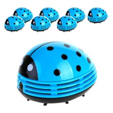 可愛造型橡皮擦削迷你吸塵器 il-0501 8入, il-0501（藍色）