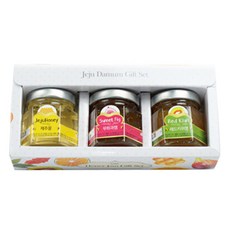 제주담움 허니잼 3종 선물세트, 180g, 1세트