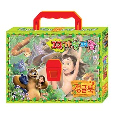아이누리 정글북 IQ 가방퍼즐 4종, 1세트, 18조각, 25조각, 35조각, 48조각