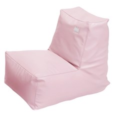 아이스투키 프리미엄 유아동 팝콘빈백 PU, PINK, 1개