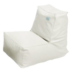 아이스투키 프리미엄 유아동 팝콘빈백 PU, CREAM, 1개