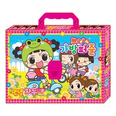 아이누리 자두의 하루 쁘띠 가방퍼즐 4종, 1세트, 15조각, 24조각, 30조각, 42조각