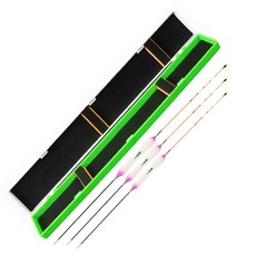 싸파 연두 6조 찌 케이스 + 신작 카본찌 H-2 대 + 중 + 소, 1세트