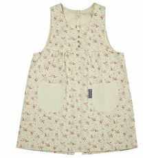 ShieldGreen 碎花印花圍裙 蘋果綠色, 1個