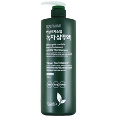 moeta 魚腥草紫蘇綠茶油性頭皮洗髮精, 1公斤, 1個