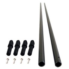 ThunderTiger ATPV0679-T Tail Boom Support X50 10p, 혼합 색상