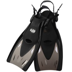 TUSAH 腳蹼 L UF-21, BK（黑色）, 1個