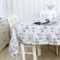 字母設計廚房桌巾, G, 3號(140 x 180 cm)