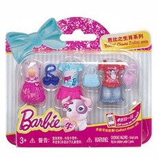 바비 미니돌 패션3팩 인형액세서리, 랜덤 발송, 1개