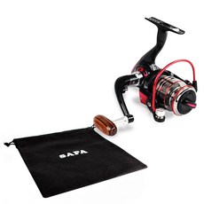 SAPA 11 Ball MH Spinning Reel CNC Type 4000 + Reel Pouch SRP-b01, 單品