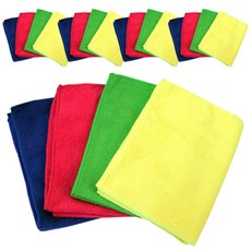 Pure Sunday 潔淨彩色超細纖維抹布 20入, 1個