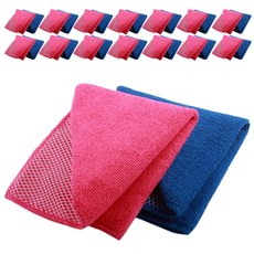 Sunwooland 雙面可用 網紗 超細纖維 多功能抹布, 隨機發貨