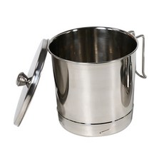 MARKET B 不鏽鋼廚餘桶 3.2L, 單色