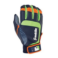 프랭클린 쇼크쇼브 네오 배팅장갑 편수 좌타자용 20957, 그레이 + 네이비 + 라임, 1개