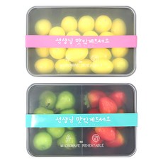 황씨네도시락 PP 블랙 내열 도시락 1칸 4p + 2칸 4p + 선생님맛있게드세요 띠스티커 핑크 4p + 민트 4p, 1세트