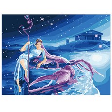 DIY繪製名畫組 華麗的夢, 混色