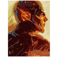 DIY 명화그리기 SET 히어로1, 혼합 색상, 1개