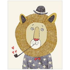 DIY傑作繪圖套組吸煙獅子, 混色