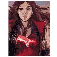 DIY 傑作繪畫套組英雄 12, 混色