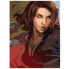 DIY 傑作繪畫套組英雄 8, 混色