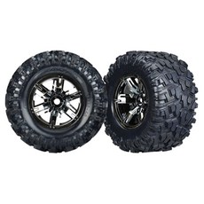 Pro-Line Racing AX7772A輪胎與輪子組裝黏合X-Maxx, 混色