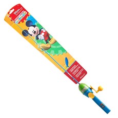 Abu Garcia Shakespeare Disney Mickey Mouse Normal Combo 孩童釣魚套組, 淺藍色+綠色