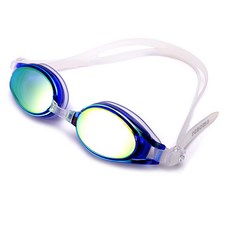 renoma 男女通用防霧單線型塗層泳鏡 RG6104, BU（藍色）