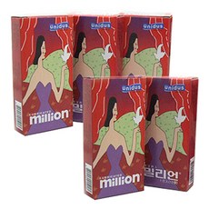 유니더스 밀리언 콘돔, 30개, 12개입