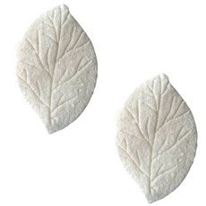 Beauty Pop葉子清潔海綿, 白色的, 2件