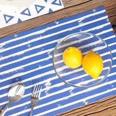 왈가닥스 해피데이즈 플레이스 매트 It's indigo 16p, Bold, 410 x 275mm, 16개