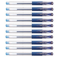 시그노 유니볼 UM-151 펜 0.38mm, 블루블랙, 10개
