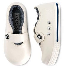 SPORDINO 女童素色絨毛娃娃鞋