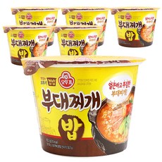오뚜기 컵밥 부대찌개밥, 183.2g, 6개