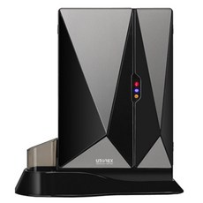 유토렉스 양문형 칫솔살균기 UTC-70D, UTC-70DB, 블랙