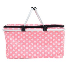 利繽帕 粉紅色圓點野餐袋, 1個