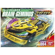 반다이 브레인 제미나스 게키드라이브 미니카 GD-004, 혼합 색상, 1개