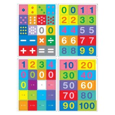 자석나라 플레이자석 숫자, 1세트, 그림 10피스, 기호 8피스, 숫자 39피스, 글자 11피스, 68피스