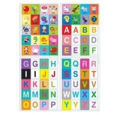 자석나라 플레이자석 영어, 1세트, 80피스