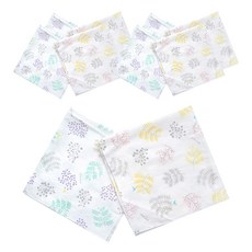 쁘띠버드 립스 거즈 손수건 10p 세트