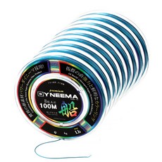 싸파 다이니마 프리미엄 PE 낚싯줄 8합 5색 10호, 1개, 900m, 1개