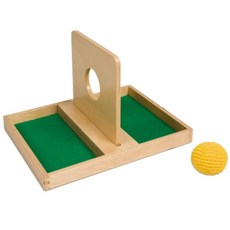 니엔후이스몬테소리 털실 공과 보드 가베, 혼합 색상, 1개