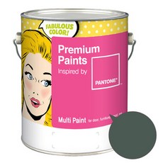 노루페인트 팬톤 멀티 에그쉘광 페인트, 시란트로(19-5621), 4L, 1개