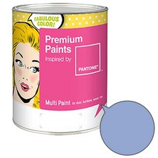 노루페인트 팬톤 멀티 에그쉘광 페인트, 세레니티(15-3919), 1L, 1개