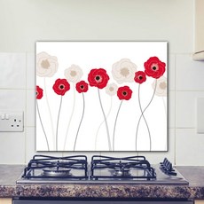 Shinny Art 廚房藝術板圖形花卉, 1個