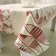 ECODY 魚印花桌布, 混色, 100 x 140 厘米